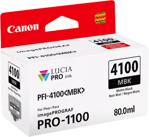 Canon tusz Matte Black PFI-4100MBK, PFI4100MBK, 6776C001