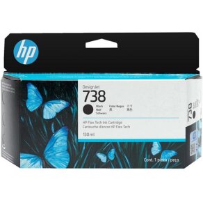 HP tusz Black 738, 498N4A