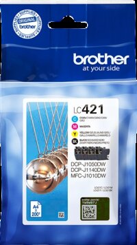 Brother 4 x tusz CMYK LC421VALBP