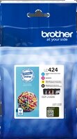 Brother 4 x tusz CMYK LC424VALBP