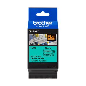 Brother etykiety 21 mm. x 45 mm. FLe-7511, FLe7511, 72 szt.