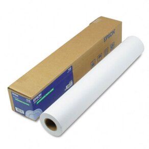 Epson C13S041746 Singleweight Matte Paper Roll, 17