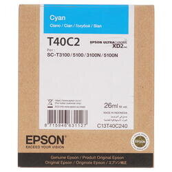 Epson tusz Cyan XD2, T40C2, C13T40C240