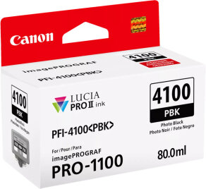 Canon tusz Phot Black PFI-4100PBK, PFI4100PBK, 6777C001