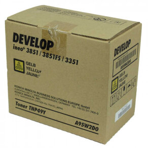 Develop toner Yellow TNP-49Y, TNP49Y, A95W2D0