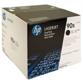 HP 2 x toner Black 90X, CE390X, CE390XD