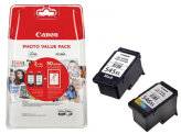 Canon 2 x tusz: Black 545XL, PG-545XL + Color 546XL, CL-546XL+ 50 arkuszy papieru, 8286B006, 8286B011